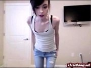 Beautiful Girl Dancing on Webcam (Non-Nude)