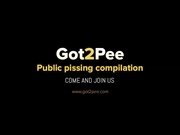 Got2Pee Public Pissing Compilation 005