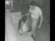 'Late night fuck caught on security cam'