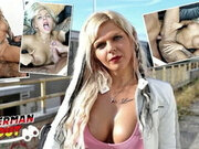 Big Tits German Fitness Model Glory Cat Pickup for Casting Fuck