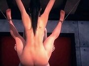 Hentai Uncensored - Latina Woman Gets Fucked Tied Up By Futanari Woman