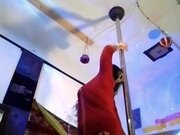 'arabic goddess sexy belly dancing strip tease and pole tricks, worship this thick arab ass!'