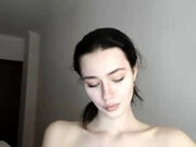 Brunette Solo Webcam Masturbation