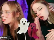 Stepsister had to Suck Big Dick for Lollipop