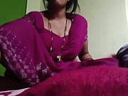 Hot bhabhi night in bedroom m romantic mood