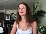 Brunette Solo Webcam Masturbation