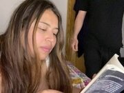 'I remove my STEPMOM from reading and fuck her mouth! 4k'