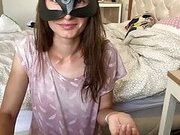 Blowjob from Anechka, cum in mouth