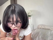 Shy Anime Girl Sucks My Cock to Penetrate Her Deep