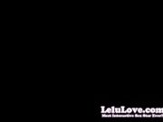 "Lelu Love-WEBCAM: Vibrator Masturbation BTS Doggystyle Puckering"