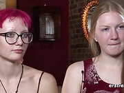 Ersties - kisses and games on a lesbian date