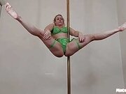 Sexy pole dance