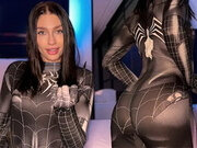 Stepsister Dressed as Spidergirl Wants Me to Leave Her Pussy Full of Cum