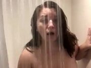 'BARELY LEGAL TEEN PLAYS WITH HERSELF IN THE SHOWER'