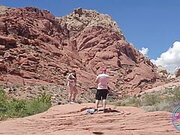 Ashley at Red Rock Canyon - Behind the scenes photo shoot !