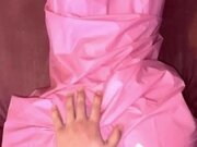 'Amateur Couple rainwear sex with 69 and doggystyle'