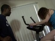 'SHAUNDAM IS FELLATIO MASTER PERSONAL TRAINNER ASS FUCKING HER WHILE SHE RIDES A WORKOUT BIKE'