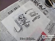 Embarrassed busty Japanese amateur calligraphy Subtitles