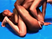 Incredible Lesbian Sexfight In A Lake Of Squirt - Cherry