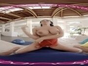 "VR PORN - Big tits Latine Tease and Masturbate"