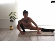'Naked flexi workouts and backbends by Sima Strekoza'