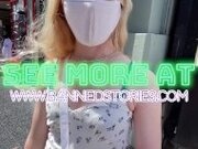 "Teen Blonde Babe EMMA STARLETTO gets creampied on Hollywood Blvd"