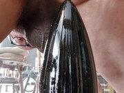 Asspussy Training To Zero Tolerance 11 Inch Circumference Butt Plug All The Way Up!