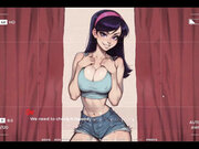 My New Girlfriend Taboo Hentai Game Ep.7 Caught with a Hard Boner in the Locker Room!