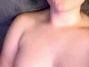 'SELFIE JOI Caught step sister naked & horny BEGS FOR COCK AND CUM  ASMR'