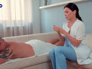 Masseuse Nurse Seduced a Patient
