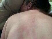 Wife moans while I dick her from behind