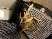 Passionate midnight sextape with her pretty ass