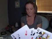 'Step Son Plays Strip Poker With Step Mom - Jane Cane'