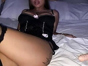 Horny Slut Loves Thick Dildos In Her Ass