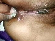 My GF first time anal fucking and riding in her pussy moaning virgin gand ka seat toda