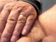 Jerking off the Little One Until He Cums