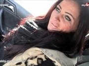 "MyDirtyHobby - Busty MILF ex-wife picked up and fucked in car outdoors"