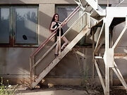 Exhibition in Metal Stairs