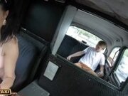 "Female Fake Taxi Young Stud Fucks MILF Billie Star and her Perfect Tits"