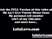 'Porn VLOG packed w/ action from BBC blowjob/footjob to soles/toes/feet to cheating/chastity to closeup creampies - Lelu Love'