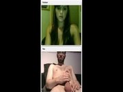 cute girl watch guy cum on chatroulette