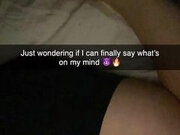 Mature Wife cheats on her boyfriend on Snapchat. Cuckold. Sexting. Cheating