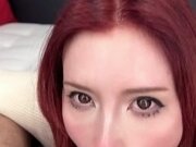 'Neighbor Fucked Redhead Beauty Doggy Style After Deepthroat and Cum on Pretty Face POV'