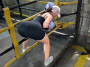 Fresh Meat at My Gym,i have to Fuck that Bubble Butt Fit Girl