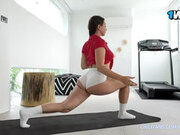 A Workout with a Fitness Trainer Ended in Sex Again! Full Video Link in the C...