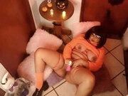 Velma Scooby Doo cosplay hentai