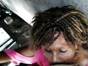 My dick sucked, ass eaten & busted a nut on her hair