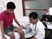 Asian doctor tricking twunk patient
