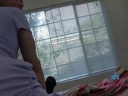 Sexy blonde amateur babe Summer Vixen hot POV blowjob and tight pussy fucking