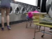 'Helena Price - College Campus Laundry Flashing While Washing My Clothing!'